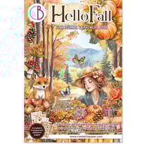 Junk journal pour créations scrapbooking Ciao Bella HELLO FALL