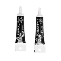 2 stylos de glaçage noirs