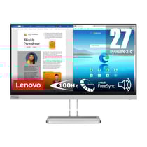 Ecran PC - LENOVO - 27 - FHD - 100Hz - Dalle IPS - 4ms - 67ABKAC4EU