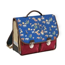 CARTABLE 38 VINTAGE - 2 COMPARTIMENTS Louise & Arthur - 38x30x14 cm
