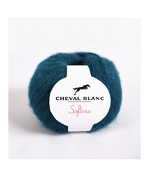 Fil à tricoter SOFTINE - Cheval Blanc 275 Petrol bleu