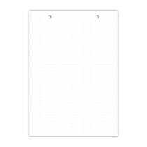 Bloc de 30  fiches bristol 148X210 perforées UNI  blanc