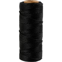 Fil de bambou, ép. 1 mm, noir, 65 m/ 1 rouleau