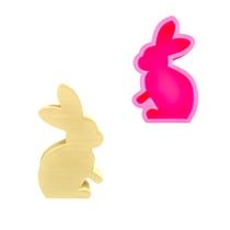 Moule en silicone 12,5cm x 7,9cm - Lapin