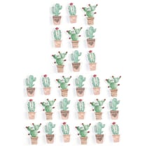 27 stickers 3D cactus mexicains 4,5 cm