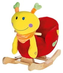 Coccinelle a bascule maya - knorrtoys - 40316 - jouet bascule peluche bebe