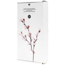 DIY branches de fleurs de cerisier en crépon