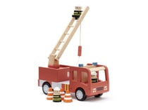 Camion de pompier en bois AIDEN - EliNeli