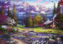 Puzzle 500 pièces - Chuck Pinson - Inspiration of Spring Meadows - Grafika