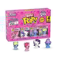Mon Petit Poney - Pack 4 figurines Bitty POP! Mon Petit Poney (série 2) 2,5 cm