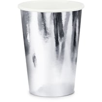 6 Gobelets Argent 22 cl - En carton