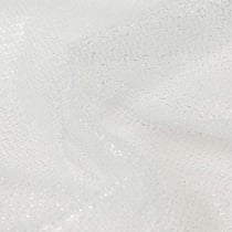 Tissu Tulle Strass Paillettes Blanc
