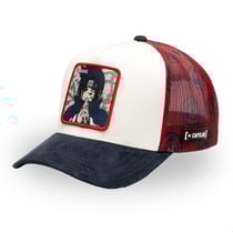 Casquette trucker avec filet en sergé de coton/mesh Naruto Sharingan - Capslab