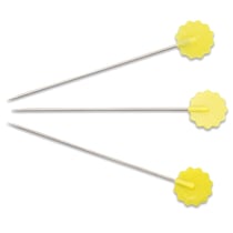 Epingles quilting têtes avec fleurs x50