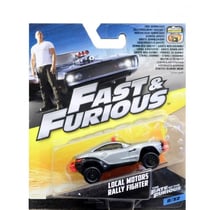 Fast et furious : local motors rally fighter - vehicule miniature gris - voiture - mattel fcf43