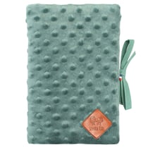 Protège carnet de santé en Minky
