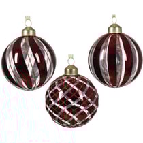 2 Boules en Verre - Bordeaux