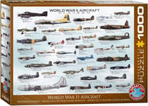 Puzzle 1000 pièces - Avions de la Seconde Guerre Mondiale - Eurographics