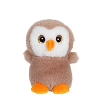 Peluche - Peluche Chouette Taupe "Fall Friends" - 15 cm