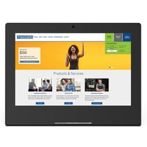 Cadre Photo Numérique Connecté Écran 10.1 Pouces Android WiFi Bluetooth HDMI Noir YONIS