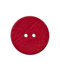 Carte de 1 bouton Coco 30mm - Union Knopf Rouge Bordeaux