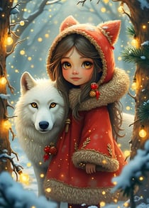 Puzzle 300 pièces - Mon Ami le Loup - Bluebird Puzzle