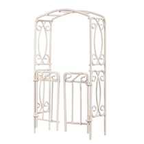 Pergolas avec des portes, blanc, 8x15x3,7cm, 1 pce.