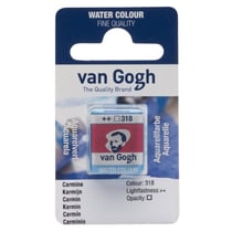 Peinture aquarelle van Gogh godet Carmin 318