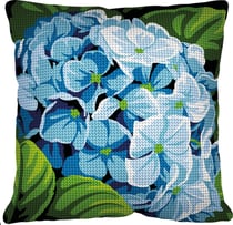 Kit Coussin Canevas Hortensia