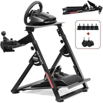 Support volant réglable GTPLAYER V1 - Rouge noir - Hauteur réglable 20 cm