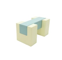Pont d'équilibre en mousse pastels clairs