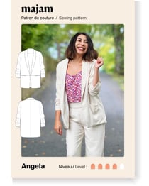 Patron couture Veste femme - Angela