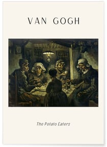 Affiche Van Gogh - The Potato Eaters | A3 : 29,7x42cm
