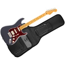 American Professional Classic Stratocaster HSS MN Faded Black + Housse Fender