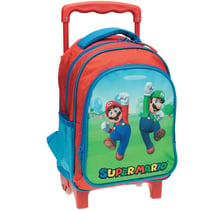 Sac à dos à roulettes Super Mario 31 CM Trolley maternelle