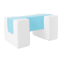 Blocs en mousse blanc bleu - Velinda