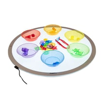Panneau lumineux rond - 60 cm - Jouet créatif et éducatif