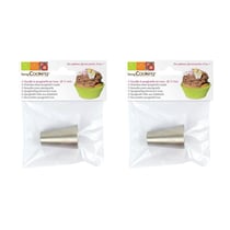 2 douilles spaghetti en inox