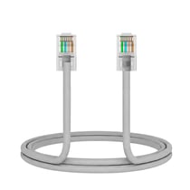 Belkin Câble Réseau Ethernet RJ45 Catégorie 6 UTP Haut Débit Longueur 1m Gris