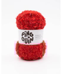 Pelote de laine PINGO WOOLLY - Pingouin Rouge