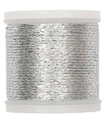 Fil à broder Métallisé N° 20 - 50M - Rico Design Argent Gris
