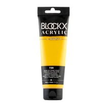 Peinture acrylique - Jaune titane foncé - 728 - BLOCKX Artist - Qualité beaux-arts - Tube 120ml