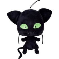 Bandai- miraculous ladybug-peluche 15 cm-plagg, p50692