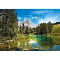 Puzzle australie : lac bleu 1500 pièces - collection paysage - clementoni - 31680