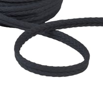 Bobine 20m double cordon chevrons 10mm noir