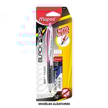 Porte-mines - HB - 0.5mm - Mine rétractable - Avec étui 12 mines - Scolaire - Maped