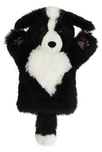 Marionnette à main Car Pets - Border Collie - The Puppet Company