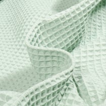 Tissu Nid d'abeille Vert clair