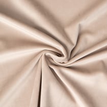 Tissu Velours ras d'ameublement uni Taupe