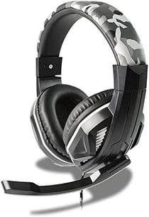 Steelplay - Casque Filaire HP42 Design Camouflage avec Micro